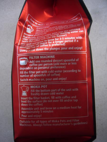 Tesco Finest - Colombian Supremo Roast and Ground coffee 227g